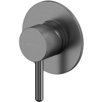 Смеситель для душа Whitecross Y gunmetal Y1245GM Оружейная сталь латунь встраиваемый однорычажный