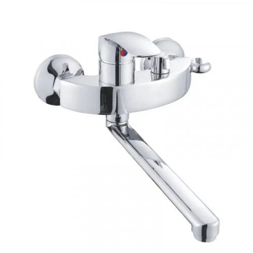 Смеситель для ванны Shevanik S5502 универсальный цвет Хром