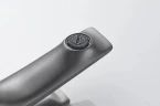 Смеситель для раковины Shevanik S9101T цвет Оружейная сталь