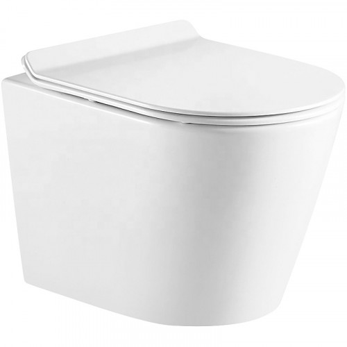 Унитаз Azario Fonti AZ-402W подвесной Белый с сиденьем Микролифт фаянс подвесной