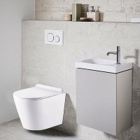 Унитаз Azario Fonti AZ-402W подвесной Белый с сиденьем Микролифт фаянс подвесной