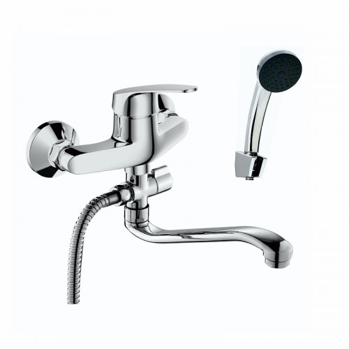 Смеситель для ванны D-Lin D140629 универсальный цвет  Хром