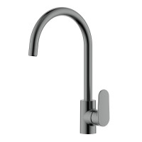 Смеситель для кухни Aquatek Ника AQ1882BGM цвет Оружейная сталь