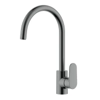 Смеситель для кухни Aquatek Ника AQ1882BGM цвет Оружейная сталь