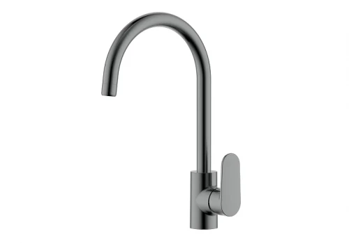Смеситель для кухни Aquatek Ника AQ1882BGM цвет Оружейная сталь
