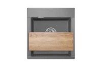 Кухонная мойка Granula Estetica 47 4701 цвет Графит