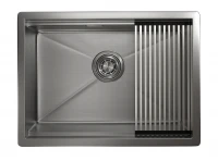 Кухонная мойка Granula Kitchen Space 60 6045U цвет Сталь сатин