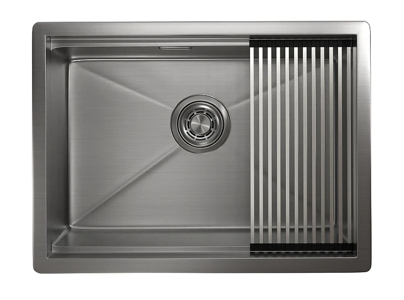 Кухонная мойка Granula Kitchen Space 60 6045U цвет Сталь сатин