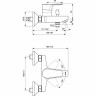 Смеситель для ванны Ideal Standard Cerafine D BC692AA цвет Хром