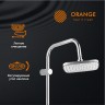 Душевая система Orange T19-944cr с термостатом Хром латунь на стену