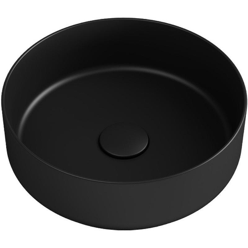 Раковина накладная Isvea Infinity 36 10NF65036-2N Черная матовая