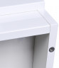 Тумба под раковину Style Line Даллас Люкс Plus 140 L СС-00002385 Белая МДФ / ЛДСП