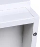 Тумба под раковину Style Line Даллас Люкс Plus 140 L СС-00002385 Белая МДФ / ЛДСП