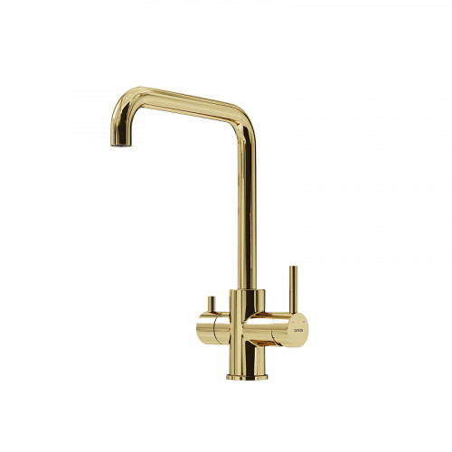 Смеситель для кухни Sancos Vela SC4013ZG цвет Полированное золото