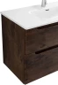 Тумба под раковину BelBagno Etna-H60 100 ETNA-H60-1000-2C-SO-RW-P подвесная Rovere Moro МДФ / ЛДСП