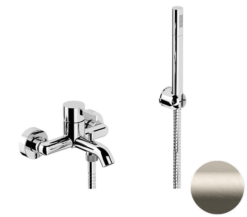 Смеситель для ванны Remer Metrica MC02XV цвет Сталь