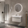 Шкаф пенал Equil Elegante 36 ppELGNT36.R-24.26 подвесной с подсветкой цвет Амарок Белый