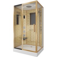 Душевая кабина Niagara Luxe 120x90 NG-7711GL с гидромассажем