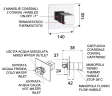 Смеситель для душа Remer Q-Elegance QT30BO с термостатом цвет Белый матовый