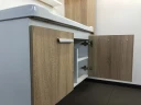 Тумба с раковиной Comforty Рига 80 00004139026 подвесная Дуб сонома МДФ / ЛДСП