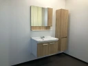 Тумба с раковиной Comforty Рига 80 00004139026 подвесная Дуб сонома МДФ / ЛДСП