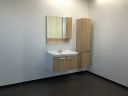 Тумба с раковиной Comforty Рига 80 00004139026 подвесная Дуб сонома МДФ / ЛДСП