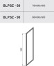 Душевая стенка Ravak Blix BLPSZ-80 X93H40C00Z1 профиль Хром стекло Transparent