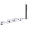 Смеситель на борт ванны Ravak Chrome CR 025.00 X070073 Хром латунь