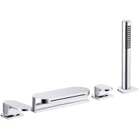 Смеситель на борт ванны Ravak Chrome CR 025.00 X070073 Хром латунь