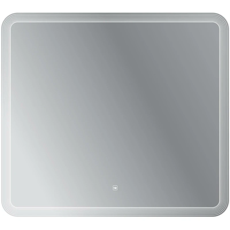 Зеркало Cezares Duet 90 CZR-SPC-DUET-900-800-LED-TCH с подсветкой с лазерной гравировкой и сенсорным выключателем стекло
