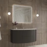 Зеркало Cezares Duet 90 CZR-SPC-DUET-900-800-LED-TCH с подсветкой с лазерной гравировкой и сенсорным выключателем стекло
