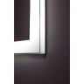 Зеркало Dreja Kvadro 100х85 77.9013W с подсветкой Белое стекло