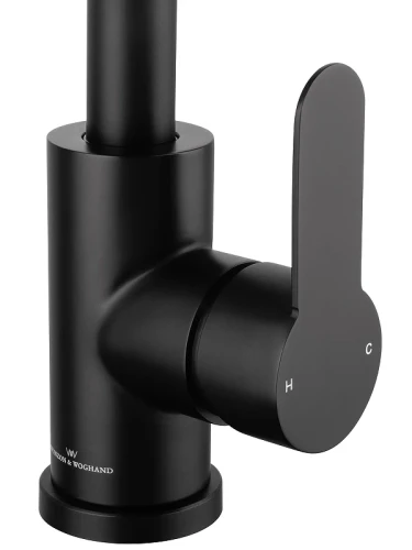 Смеситель для кухни Wonzon & Woghand WW-AE4554-MB цвет Черный матовый