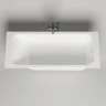Ванна из искусственного камня Salini Orlanda Kit 180х80 102112M Белая матовая
