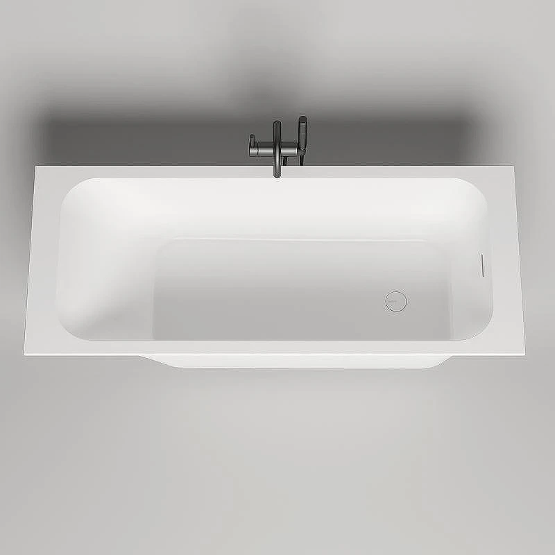 Ванна из искусственного камня Salini Orlanda Kit 180х80 102112M Белая матовая