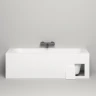 Ванна из искусственного камня Salini Orlanda Kit 180х80 102112M Белая матовая