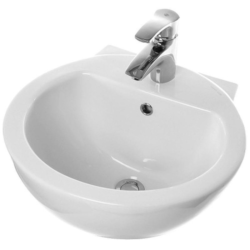 Раковина подвесная Sanita Luxe Art Luxe SL400001 WB.PD/Art/50-C/WHT.G/S1 Белая