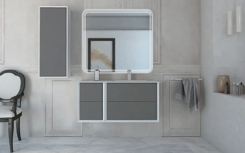 Подвесной шкаф Cezares Bellagio 35 55303 Grigio nuvola МДФ / ЛДСП
