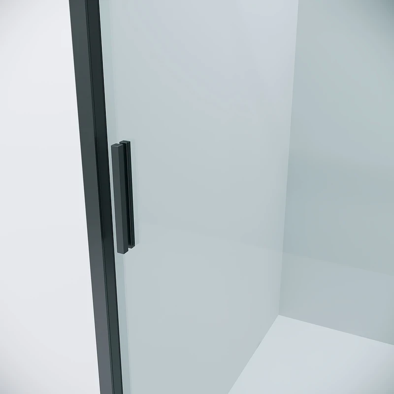 Душевой уголок Grossman Style 100х90 120.K33.05.1090.21.00 профиль Черный матовый стекло прозрачное