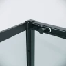 Душевой уголок Grossman Style 100х90 120.K33.05.1090.21.00 профиль Черный матовый стекло прозрачное