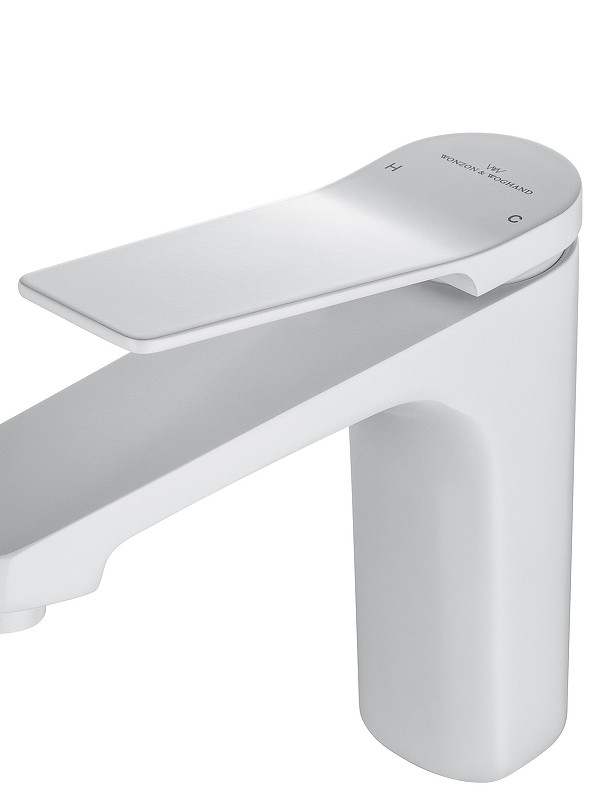 Смеситель для раковины Wonzon & Woghand WW-XH-013-MW цвет Белый матовый