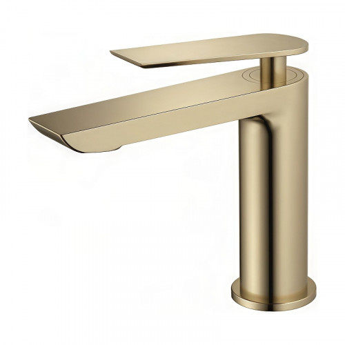 Смеситель для раковины Maretti Campanella CP32RF847 цвет Золото-сатин