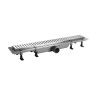 Душевой лоток PlastBrno Design 3 85SZH3850 с решеткой цвет Хром