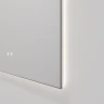 Зеркало Vincea 80 VLM-4F800GM-2 с подсветкой цвет Вороненая сталь