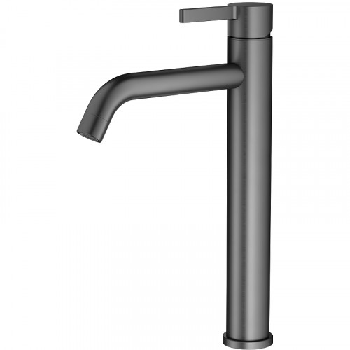 Смеситель для раковины Splenka S221.15.09 Графит матовый нержавеющая сталь