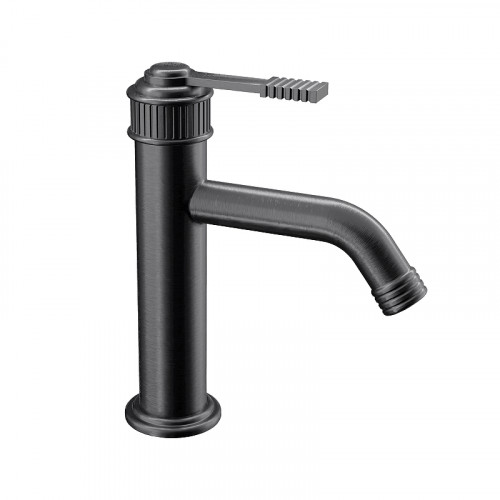Смеситель для раковины Remer Atelier AL12CFP цвет Черный брашированный хром