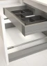 Тумба с раковиной SanVit Флай 60 kfly2060 в цвете Ral подвесная Розовый глянец МДФ / ЛДСП