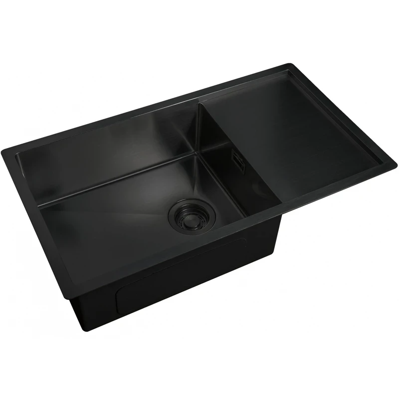 Кухонная мойка ZorG Light Grafit ZL R 780440 GRAFIT Графит нержавеющая сталь встраиваемый