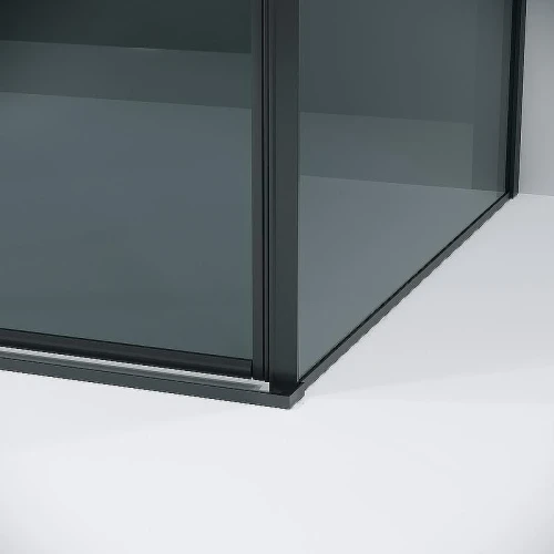 Душевой уголок Grossman Galaxy 130х90 120.K33.01.1390.21.10 профиль Черный матовый стекло тонированное