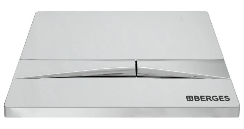 Комплект унитаза с инсталляцией Berges Ego Rimless 047253 с сиденьем Микролифт и клавишей смыва Хром фарфор подвесной